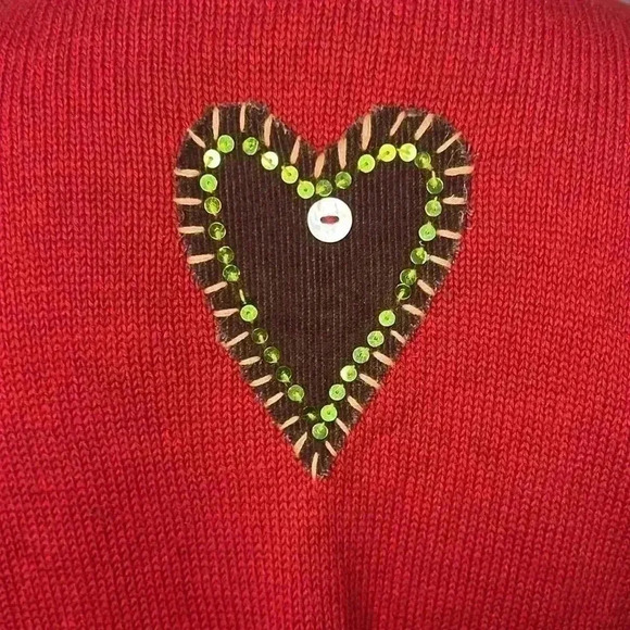 VINTAGE SUSAN BRISTOL CHRISTMAS SWEATER 0X - Picture 5 of 7